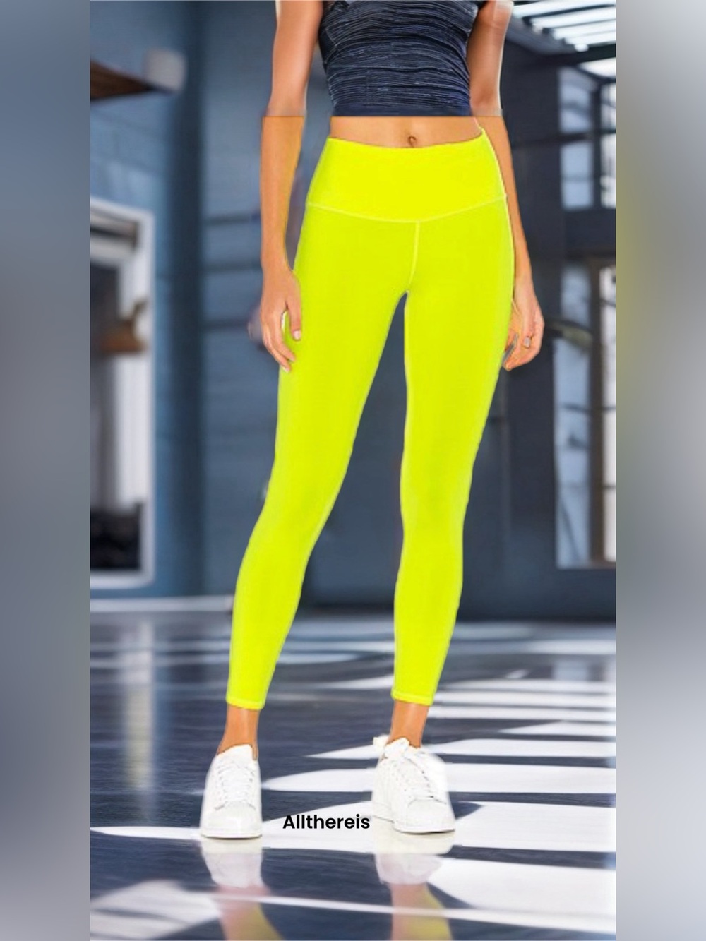 NWT Alo Yoga 7/8 airbrush leggings S